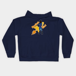 Rocket Girl Kids Hoodie